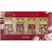 ELLEN TRACY VARIETY by Ellen Tracy 4 PIECE MINI VARIETY WITH ELLEN TRACY SENSATIONAL & ELLEN TRACY BRILLIANT & ELLEN TRACY DAZZLING & ELLEN TRACY DYNAMIC AND ALL ARE EAU DE PARFUM SPRAY 0.5 OZ EasyOptionXY LLC