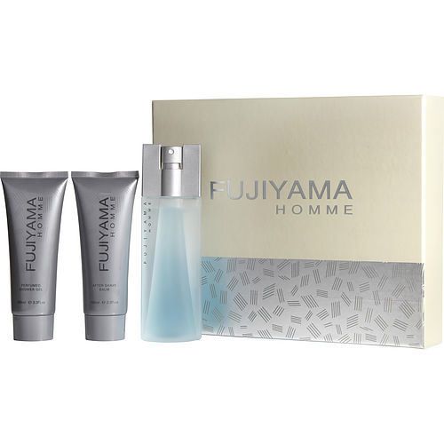 FUJIYAMA by Succes de Paris EDT Spray 3.3 Oz & Aftershave Balm 3.3 Oz & Shower Gel 3.3 Oz EasyOptionXY LLC