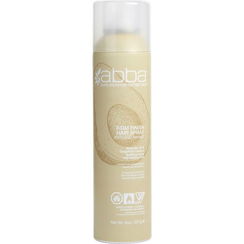 ABBA by ABBA Pure & Natural Hair Care FIRM FINISH HAIR SPRAY AEROSOL 8 OZ (NEW PACKAGING) EasyOptionXY LLC