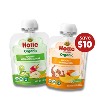 Holle Fresh Flavors Yogurt Pouches Bundle