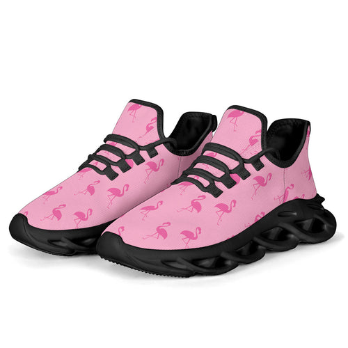 Simple Pink Flamingo M-Sole Sneakers