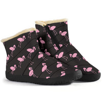 Black Classic Flamingo Winter Boots