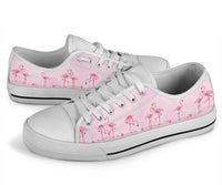Pink Flamingo Low Top Shoes