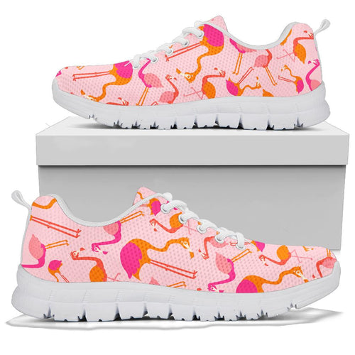 Multicolor Pink Flamingo Sneakers