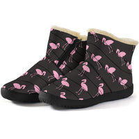 Black Classic Flamingo Winter Boots