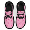 Simple Pink Flamingo M-Sole Sneakers