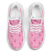Simple Pink Flamingo M-Sole Sneakers