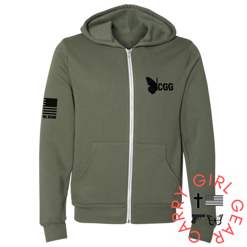 FULL ARMOR Zippered Hoodie