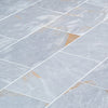 Fume Gray Marble Floor and Wall Tile - Livfloors Collection