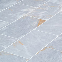 Fume Gray Marble Floor and Wall Tile - Livfloors Collection