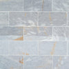 Fume Gray Marble Floor and Wall Tile - Livfloors Collection