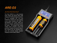 Fenix ARE-D2 Dual Channel Smart Battery Charger