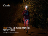 Fenix HM23 Compact Hiking and Running Headlamp - Discontinued