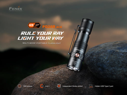 Fenix PD26R ACE Multi-Mode Compact Flashlight