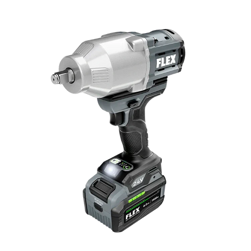 FLEX FX1471-1C 1/2" High Torque Impact Wrench Kit (1x5.0Ah Battery+160W Charger)