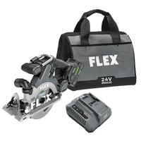 FLEX FX2131A-1C 6-1/2" In-Line Circular Saw Kit