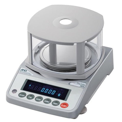 A&D Weighing FX-120iWP FZ/FX Series Precision Balance, 122 g x 0.001 g