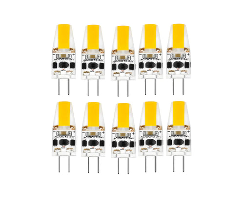 G4 JC LED Bi-Pin Bulb - Dimmable Silicon Light Bulb Types