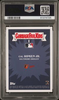 Graded 2023 Topps Garbage Pail Kids Cal Ripken Jr. #5B Rippin Ripken Jr Baseball Card PSA 10 Gem Mint