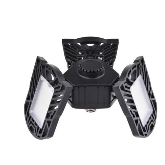 Garage Exterior Light Fixtures – Deformable High-Intensity Lamp with Radar Feature