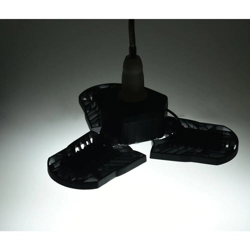 Garage Exterior Light Fixtures – Deformable High-Intensity Lamp with Radar Feature