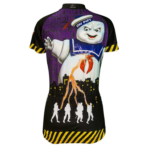Ghostbusters Stay Puft Women's Cycling Jersey (S, M, L, XL, 2XL)