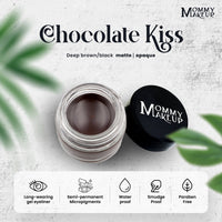 Chocolate Kiss Stay Put Waterproof Gel Eyeliner w/ Micropigments