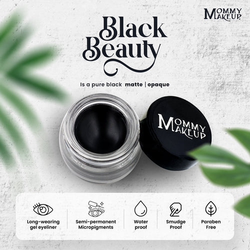 Black Beauty Stay Put Waterproof Gel Eyeliner w/ Micropigments