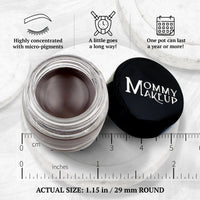 Chocolate Kiss Stay Put Waterproof Gel Eyeliner w/ Micropigments