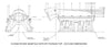 Gen III Hemi Hi-Ram EFI Manifold - Gen III Hemi EFI for use with 105 mm LS Style Throttle Body - As Cast Finish - Fits 2009-up 5.7L, 2005-2010 6.1L, and 2011-up 6.4L