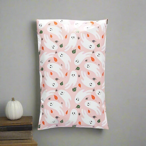 Ghosts Halloween Poly Mailers Size 6x9 Shipping Bags