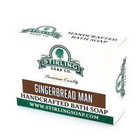 Stirling Soap Co. Gingerbread Man Bath Soap 5.5 Oz