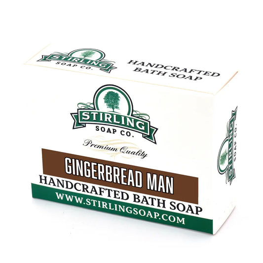 Stirling Soap Co. Gingerbread Man Bath Soap 5.5 Oz