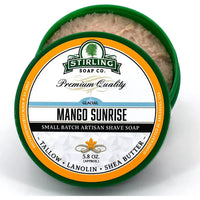 Stirling Soap Co. Mango Sunrise Glacial Shaving Collection