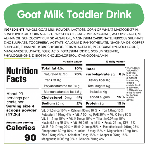 Holle Goat Milk Toddler Drink 6-Tin Bundle
