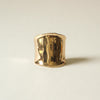 Metal Hair Ponytail Cuff Stick | Gold