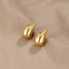 Elegant Gold Teardrop Earrings