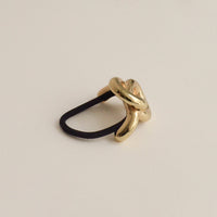 Eternal Loop Ponytail Hair Tie | Gold