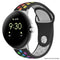 black multicolor silver / pixel Watch 3-4 (45mm)