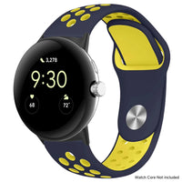 For Google Pixel 1-4 41/45mm Silicone Band - Breathable