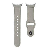 Google Pixel Watch 1-4 41mm 45mm Leather Strap - Slim