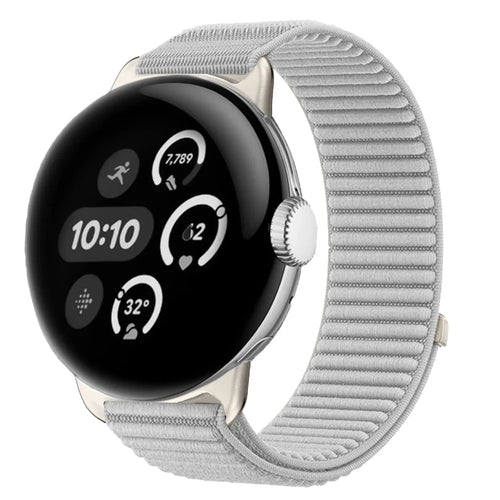 Google Pixel Watch 1 2 3 4 41mm 45mm Nylon Band-Breathable