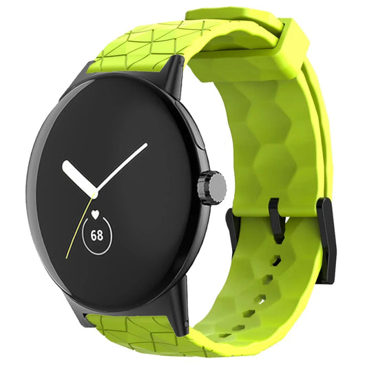 Pixel 1-4 41mm 45mm Silicone Strap - Soft Sweatproof