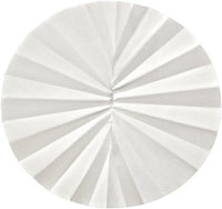 Whatman 10311653 Filter Circles, 320mm Dia, Folded Prepleated Grade 595, 100/Pk