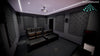 Grid Style Acoustic Foam Panels - Acoustic Foam Room Kits