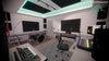 Grid Style Acoustic Foam Panels - Acoustic Foam Room Kits