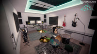 Grid Style Acoustic Foam Panels - Acoustic Foam Room Kits
