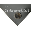1500 Grit Sandpaper Sheets – 100 Pack, 9x11 in, Wet or Dry Use eQualle Sandpaper