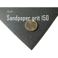 150 Grit Sandpaper Sheets – 25 Pack, 9x11 in, Wet or Dry Use eQualle Sandpaper