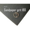 180 Grit Sandpaper Sheets – 25 Pack, 9x11 in, Wet or Dry Use eQualle Sandpaper